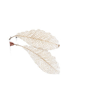 Artificial magazine Leaf Spray Gold 113cm
