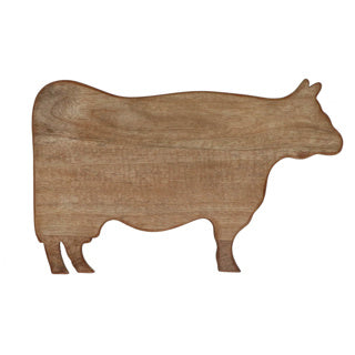 Porrel board cow natural mango 41x26x1.6 cm