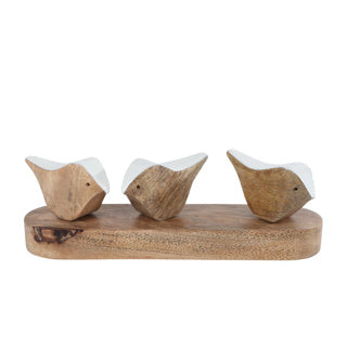 Sculpture 3 Birds 22x5.5x6.5cm