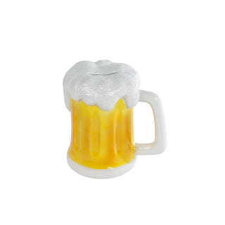 Money box beer stroke 14x10x14.5 cm