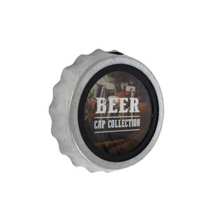 Wall decorations Beer Cap Collection Metal 24x24x5 cm