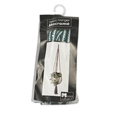 In the Mood Collection Pot Holder Dark Green Macrame 110 cm