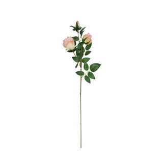 Artificial flower roses 79 cm 3 assorti