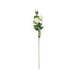 Artificial flower roses 79 cm 3 assorti
