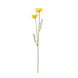 Art flower daisy yellow silk 56cm