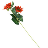 Art flower gerbera orange 80 cm