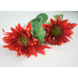 Art flower gerbera orange 80 cm