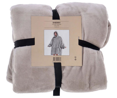 No brand hoodie sherry 70x110 pumice stone