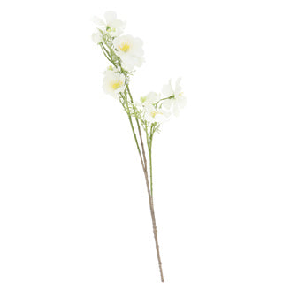 Kunstbloem cosmos wit 105 cm countryfield