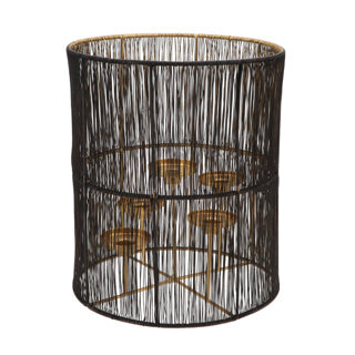 Daan Kromhout Ariana lantern black gold