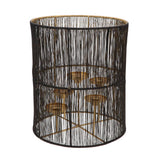 Daan Kromhout Ariana lantern black gold