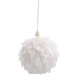 Osterkugel Ø13x13 cm Wolke weiß