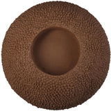 Tealight holder Concrete Brown 15x15x15cm