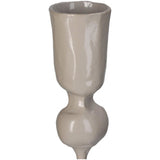 Kersten candlestick metal beige 8x8x40 cm