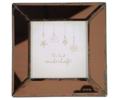Photo frame standing vintage look 16 cm
