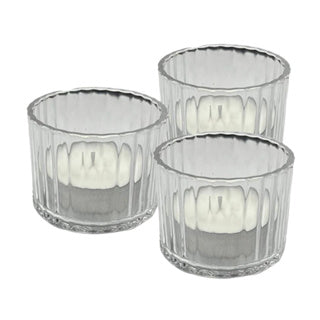 Tealight holder 6 cm set of 3