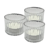 Tealight holder 6 cm set of 3