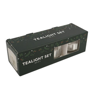 Tealight holder 6 cm set of 3