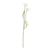 Art flower daisy white silk 56 cm