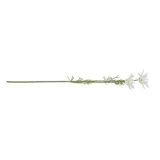 Art flower daisy white silk 56 cm
