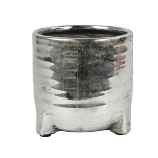 Countryfield Flowerpot Amarens M Silver color 18 cm