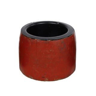 Tealight holder Ludo Recycled Wood 6x6x10cm
