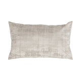 Vintage fløjlpude beige 30x50 cm