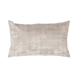 Vintage fløjlpude beige 30x50 cm