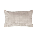 Vintage fløjlpude beige 30x50 cm
