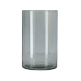 Imp vase Levi Cylinder Dark Gray Transp. H21 D14