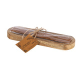 No brand fragrance sticks wood, sage seasalt l.green wood 24x 7.5x2cm | 6 pieces
