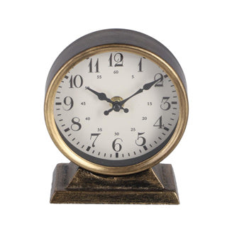 Clock around Caroline S Metal 13x6.5x15cm