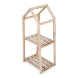 Plant rack with 2 layers 76 cm natural