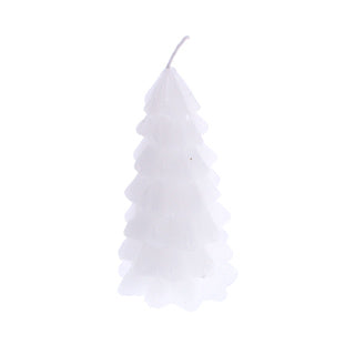 Candle tree white 6.5 x 12.5 cm