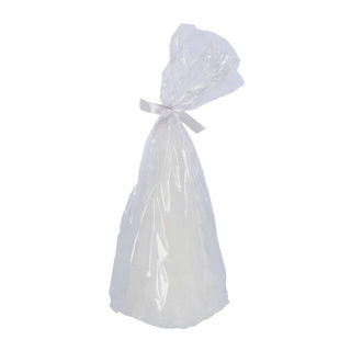 Candle Boom White 10x10x20cm