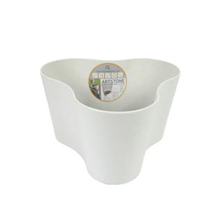 Artstone Pot Claire 26 cm White