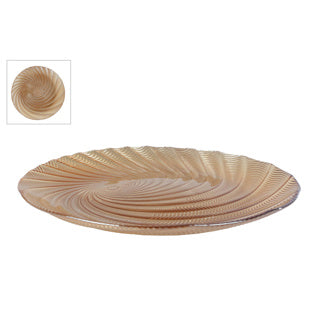 Scale Hailey Krul Amber Glass 33x33x3cm