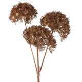 Art flower Heracleum Countryfield LED copper 80 cm