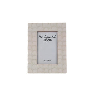 Photo frame Masie (10x15) Wood enamel 16x21.5x1cm