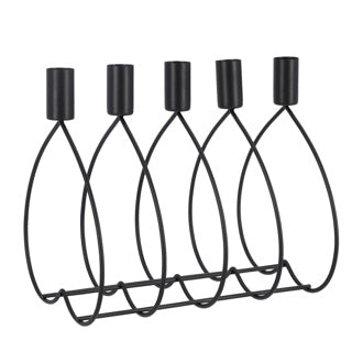 Senza candlestick with 5 holders 22 cm