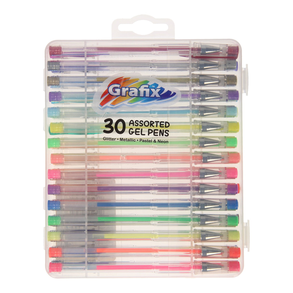 Creative Craft Group Gel Pens Storage Box, 30.
