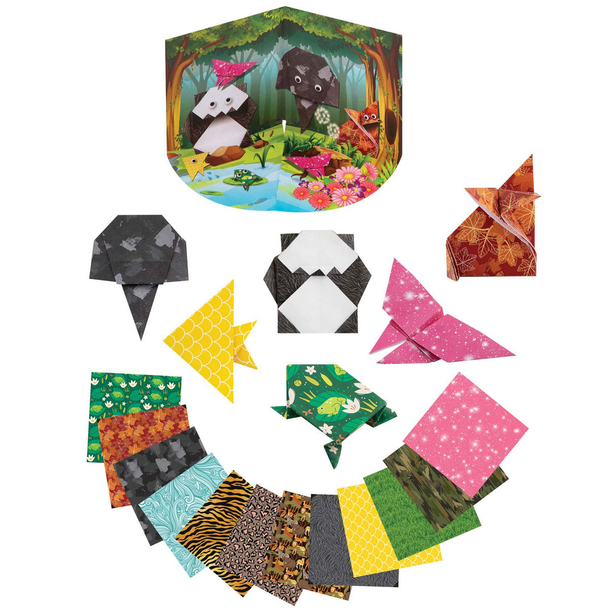 Creative Craft Group Origami pliant des animaux