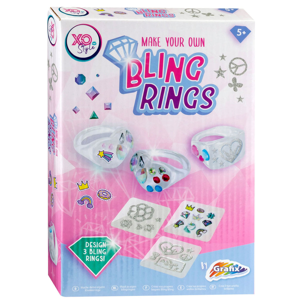 Creative Craft Group fait vos propres anneaux bling