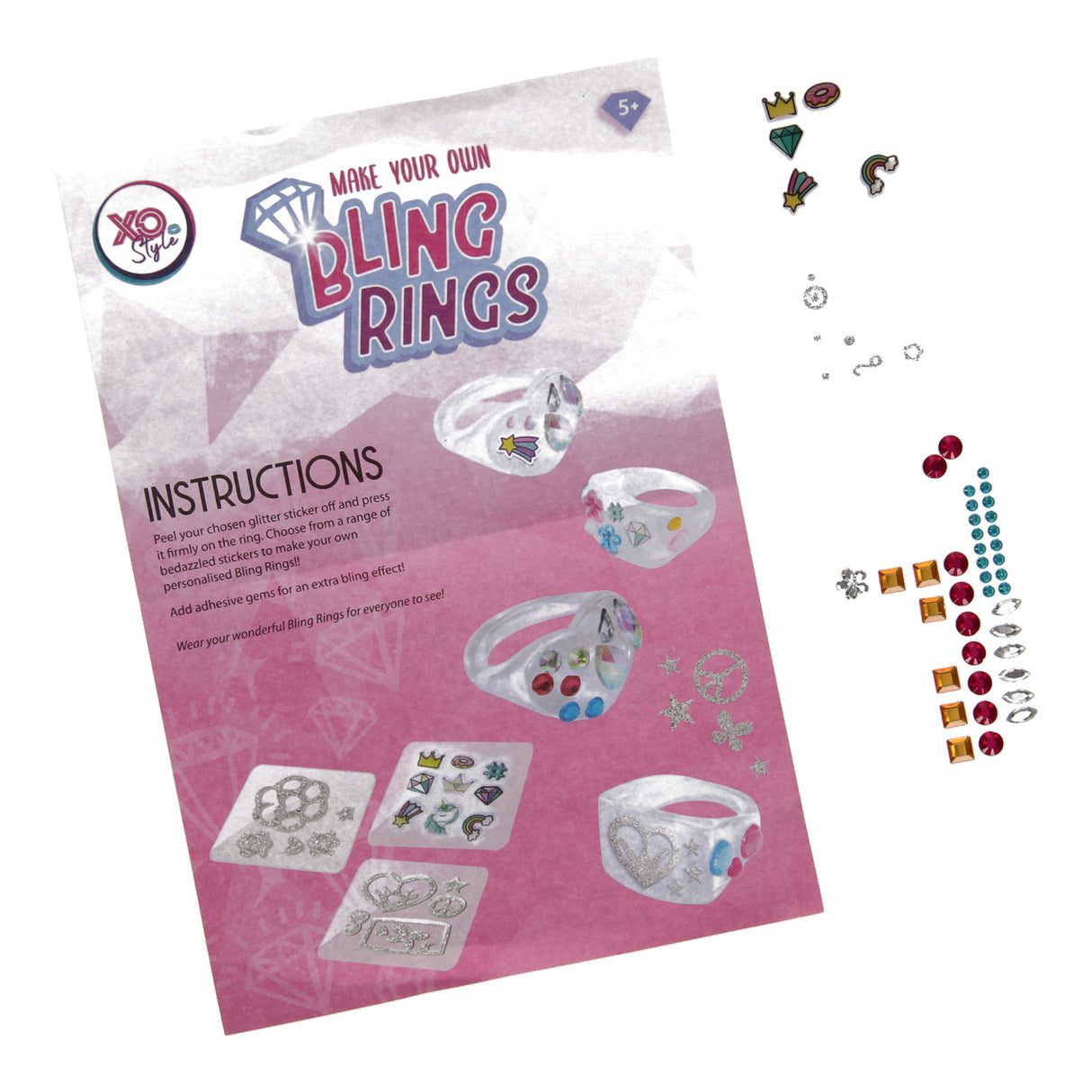 Creative Craft Group fait vos propres anneaux bling