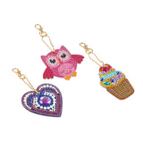 Creative craft group diamond keychain making