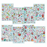 Livre d'autocollants à paillettes Creative Craft Group a5 - bleu