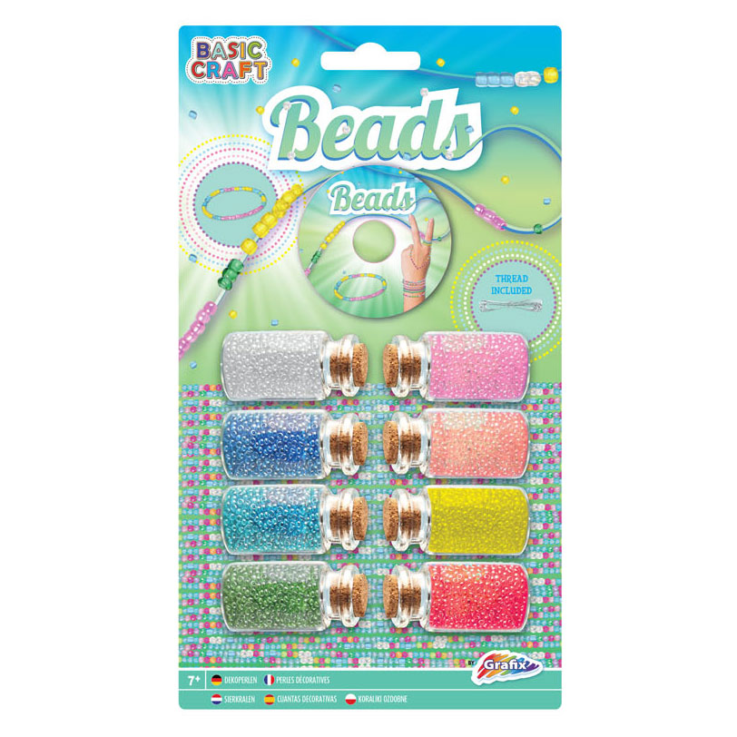 Décoration de groupe d'artisanat créatif Sier Perles, 8 bouteilles