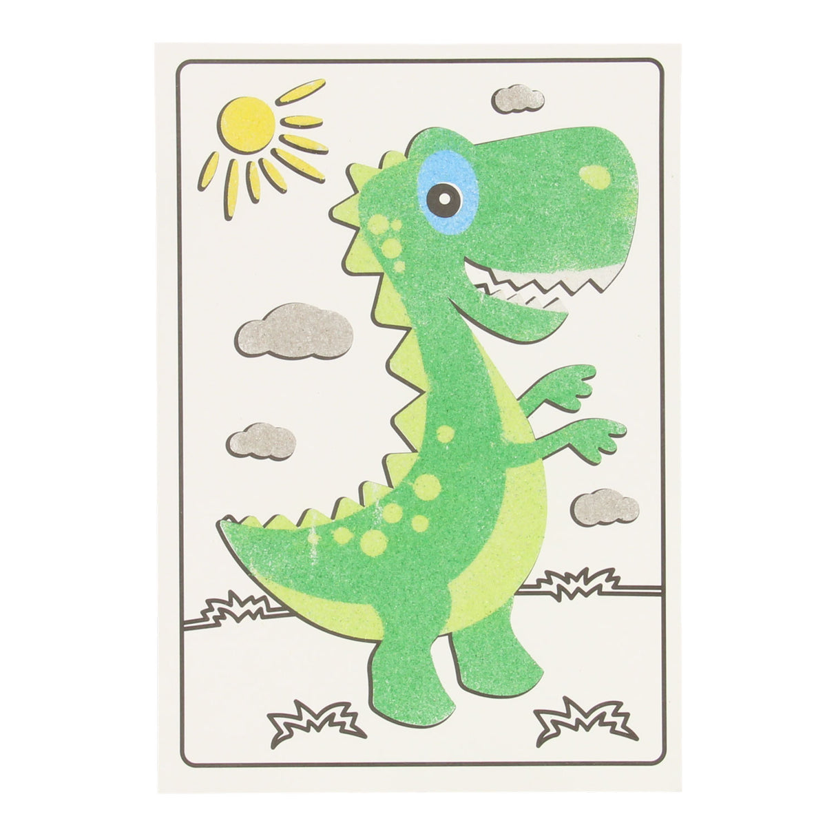 Creative Craft Group Craft Set Zandkunst - Dino
