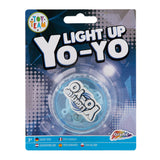 Creative craft group yo-yo with light - blue