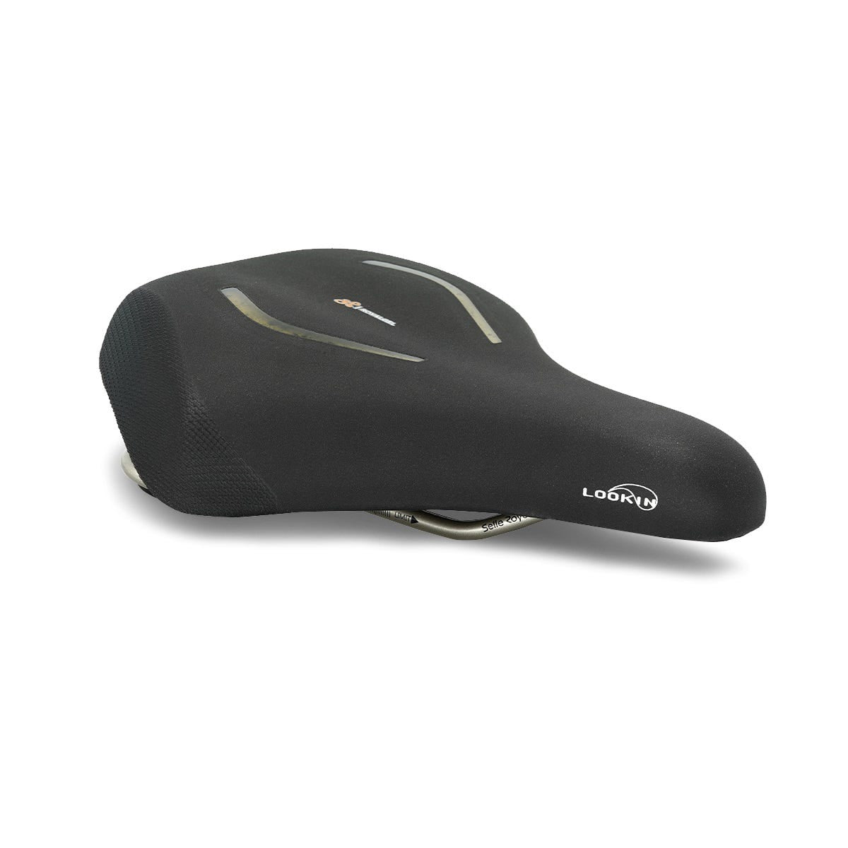 Selle royal saddle lookin evo relaxed stracciatella black